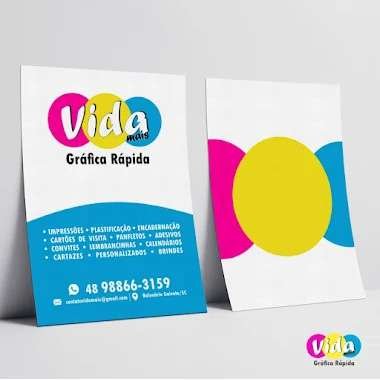 vida mais grafica rapida panfletos em balneario gaivota